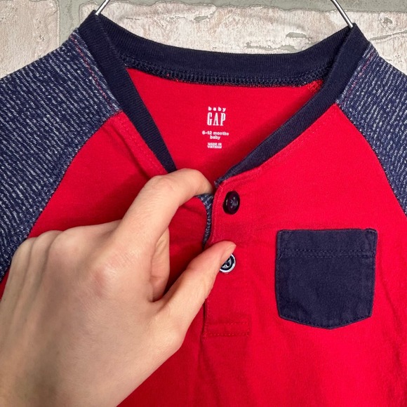 6-12 Month Boys 3 Long Sleeve Oneise Pack - Picture 12 of 12